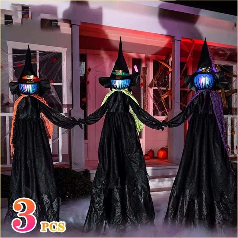 1PCSHalloween Colourful Glow H - Up Lighting Decor review and price