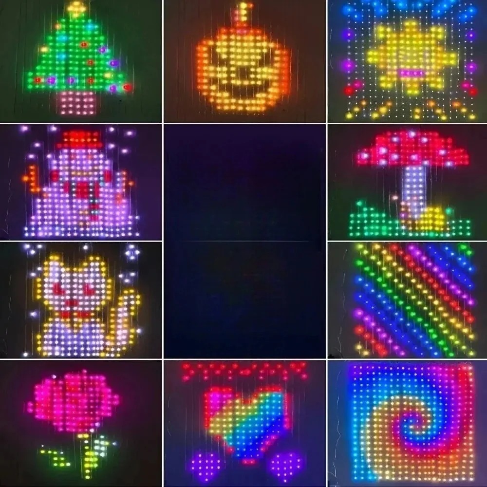 Outdoor LED Pixel Curtain Ligh - Lighting Christmas Decor review and price