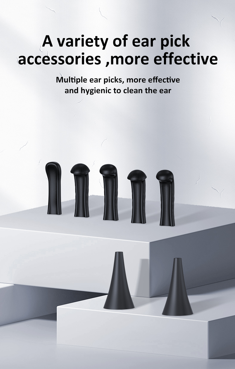SUNUO Q8 Earwax Remover Otosco - Lighting Visual review and price
