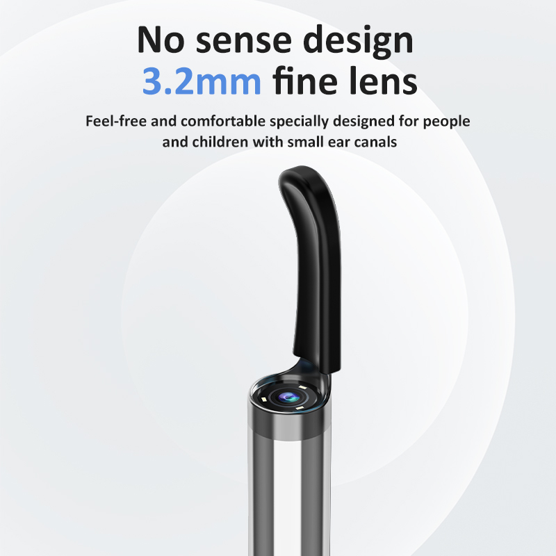 SUNUO Q8 Earwax Remover Otosco - Lighting Visual review and price