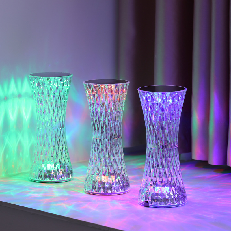 Crystal Bedside Table Lamps Xm - Up Lighting Decor review and price