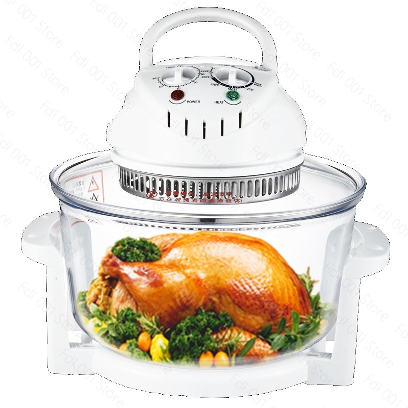 Glass Air fryer Light wave fur - Lighting Visual review and price