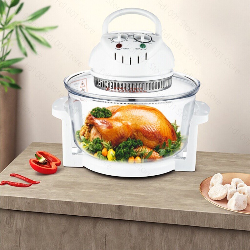 Glass Air fryer Light wave fur - Lighting Visual review and price