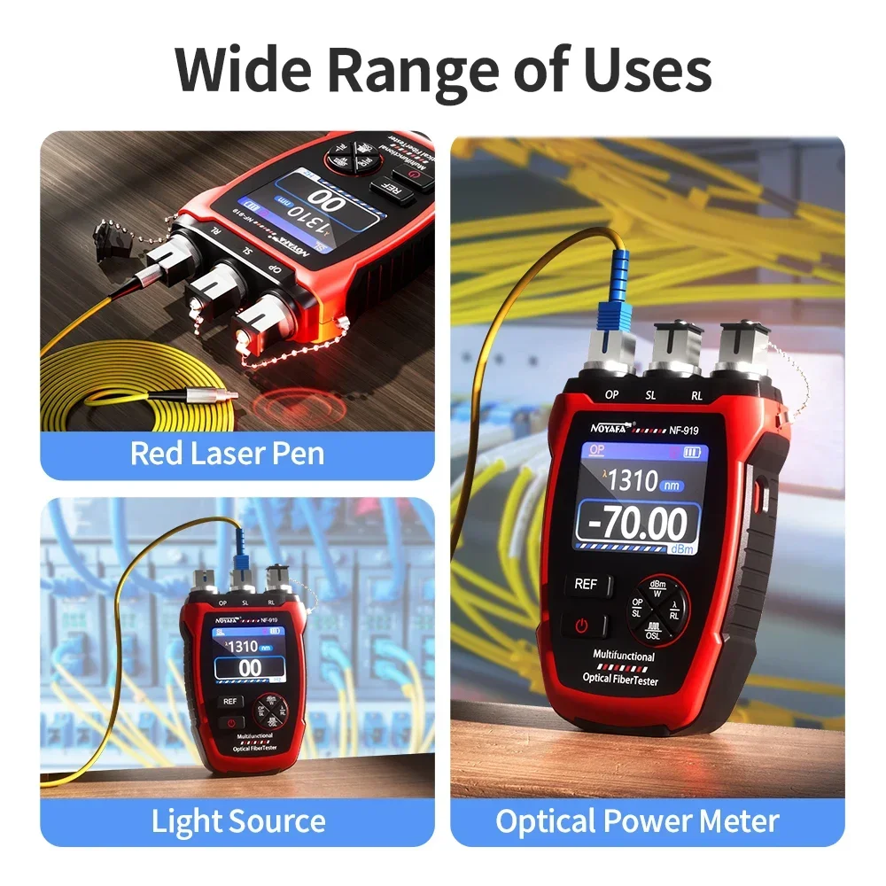 NOYAFA Fiber Optic Tester Opti - Lighting Visual review and price