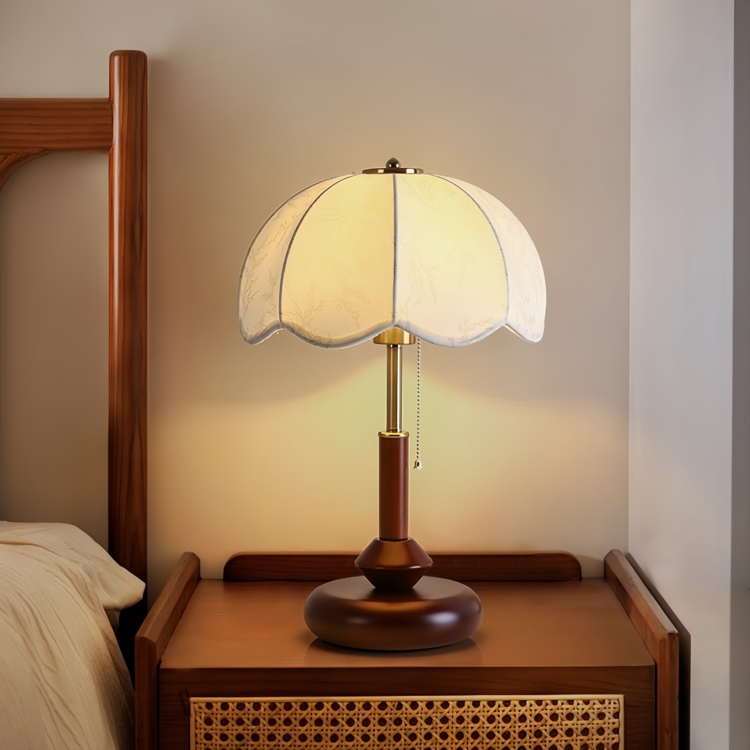 Vintage Scalloped Dome Table L - Up Lighting Decor review and price