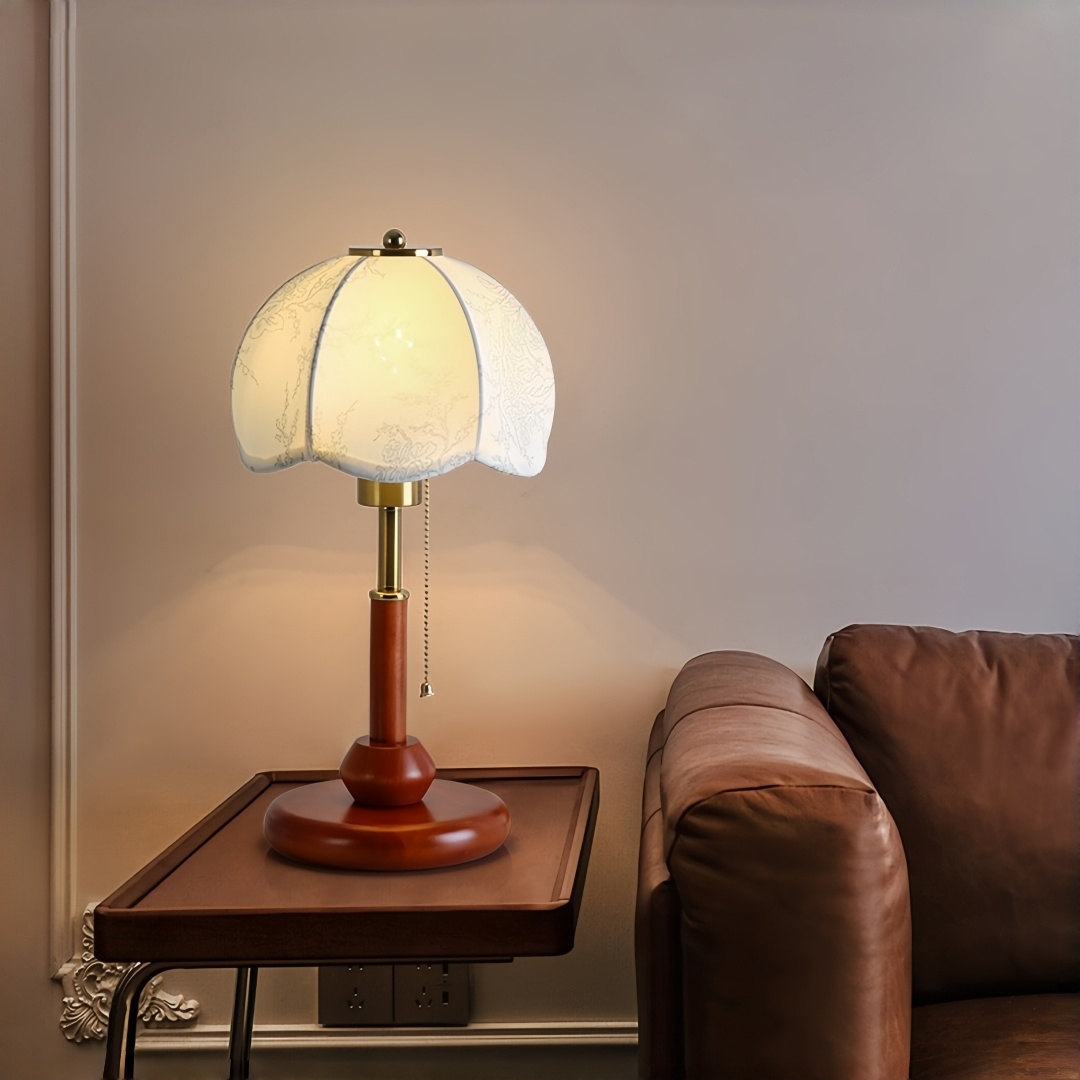 Vintage Scalloped Dome Table L - Up Lighting Decor review and price