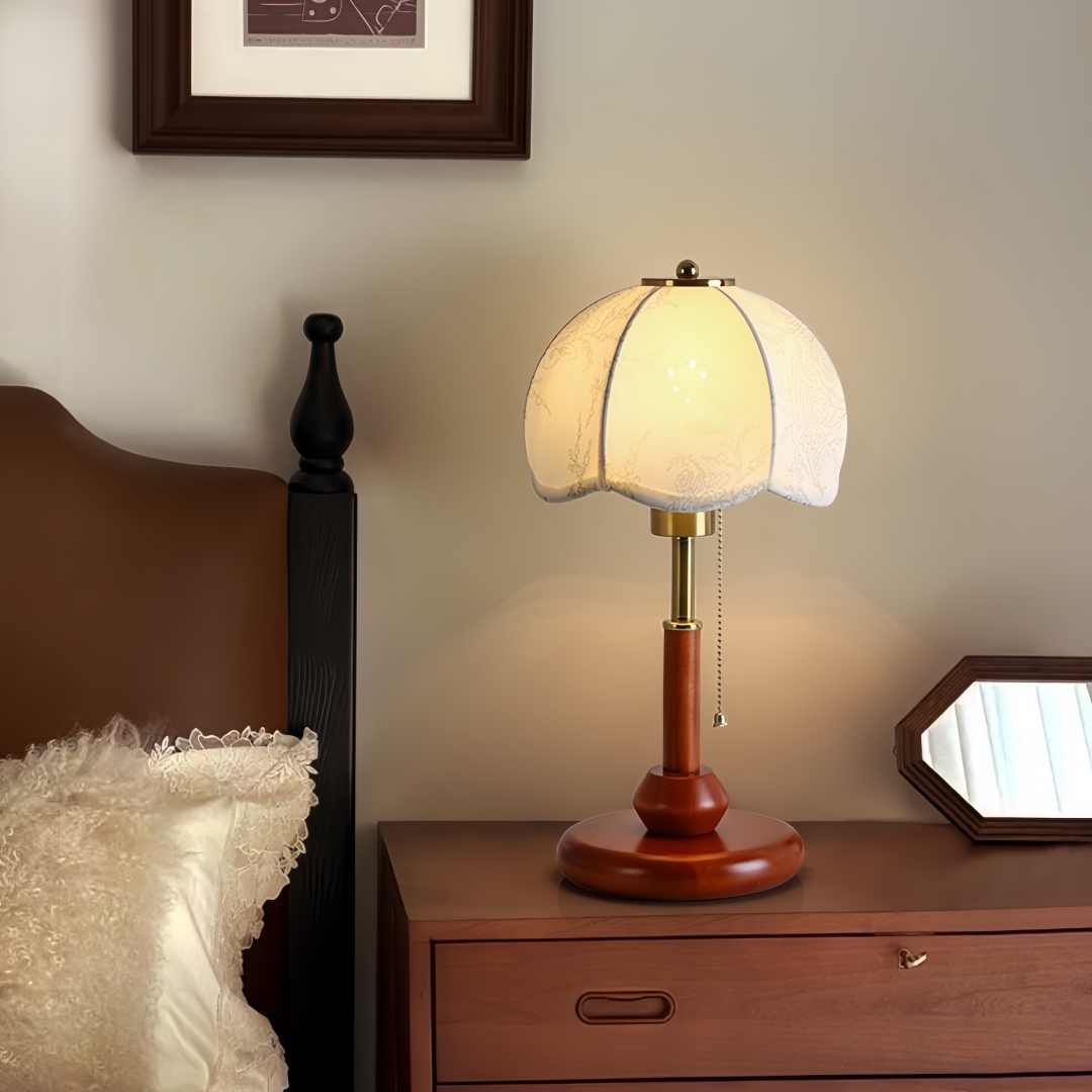 Vintage Scalloped Dome Table L - Up Lighting Decor review and price