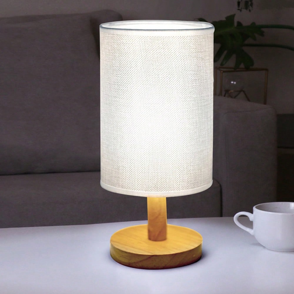 Modern Nordic Wooden And Fabri - Decor Lighting Lamps review and price