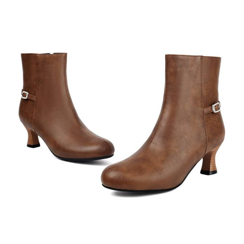 Thick Heel  Zipper-up  Big siz - Up Lighting Decor review and price