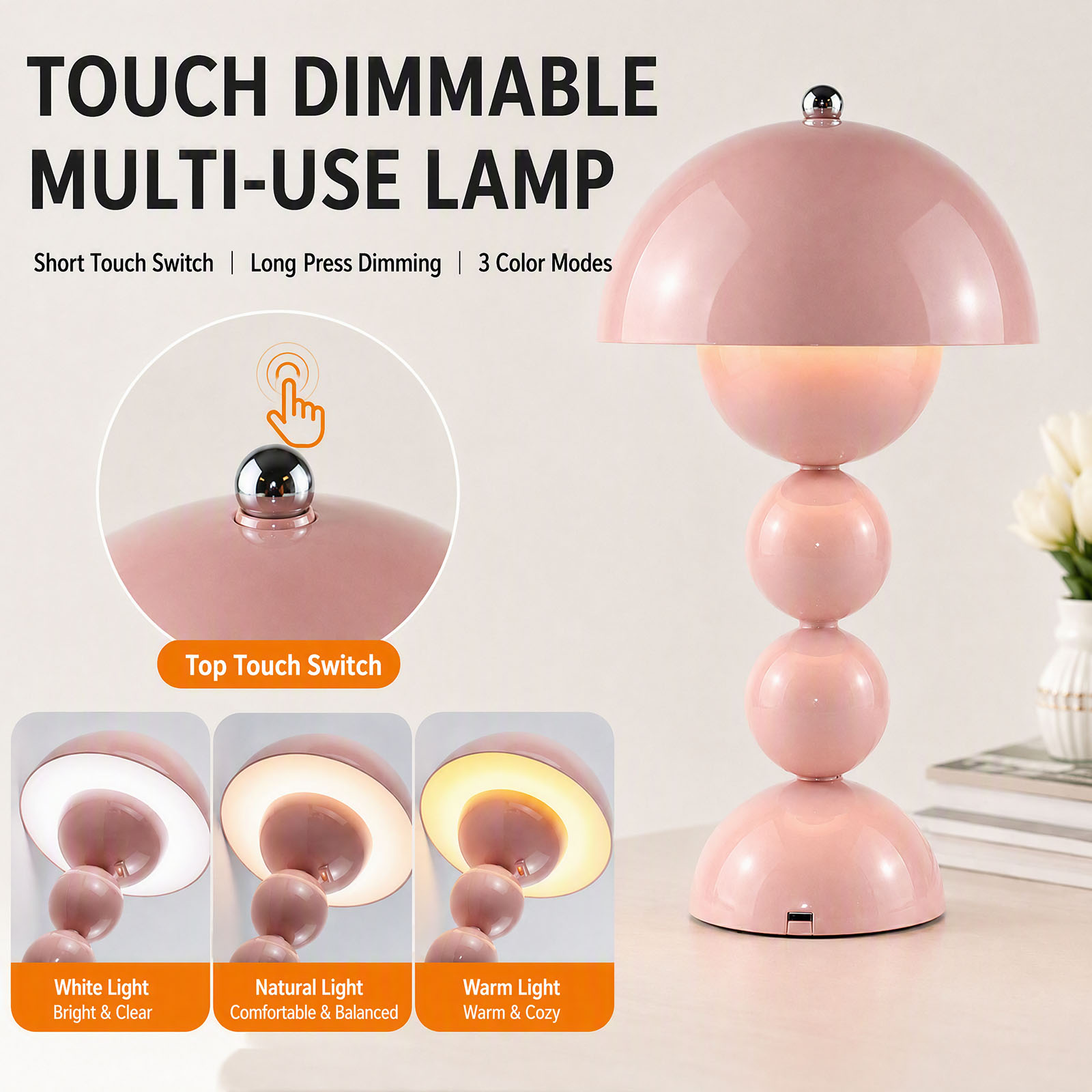 Vintage Mushroom Table Lamp US - Decor Lighting Lamps review and price
