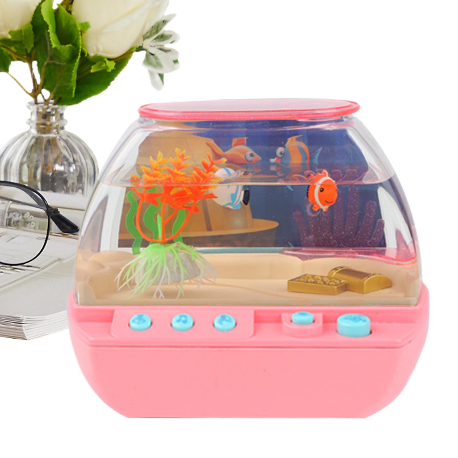 Toy Fish Tank Home Decoration  - Lighting Decor Bedroom review and price