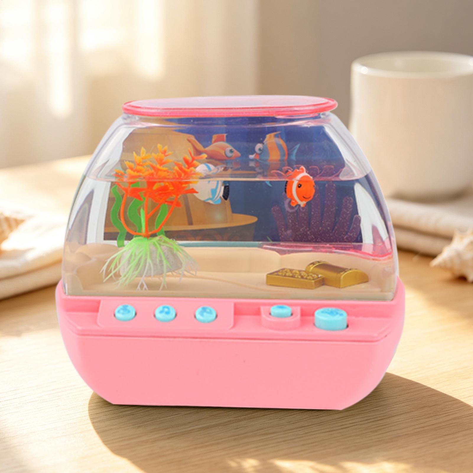 Toy Fish Tank Home Decoration  - Lighting Decor Bedroom review and price