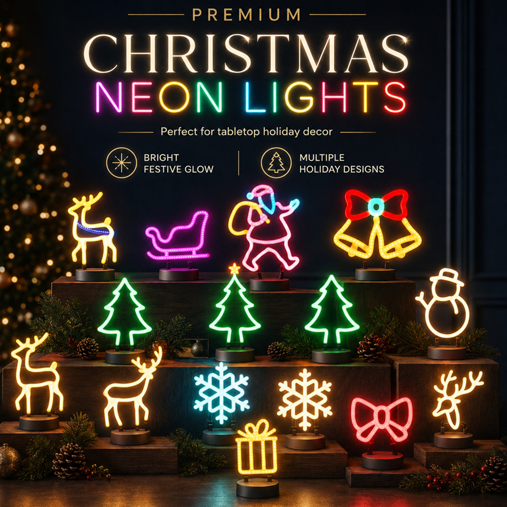 Christmas Decoration LED Neon  - Lighting Christmas Decor review and price