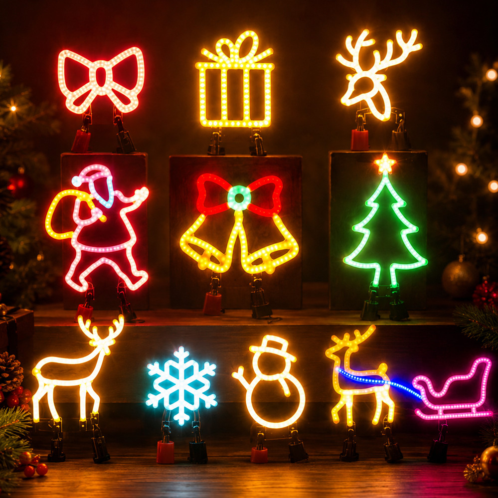 Christmas Decoration LED Neon  - Lighting Christmas Decor review and price