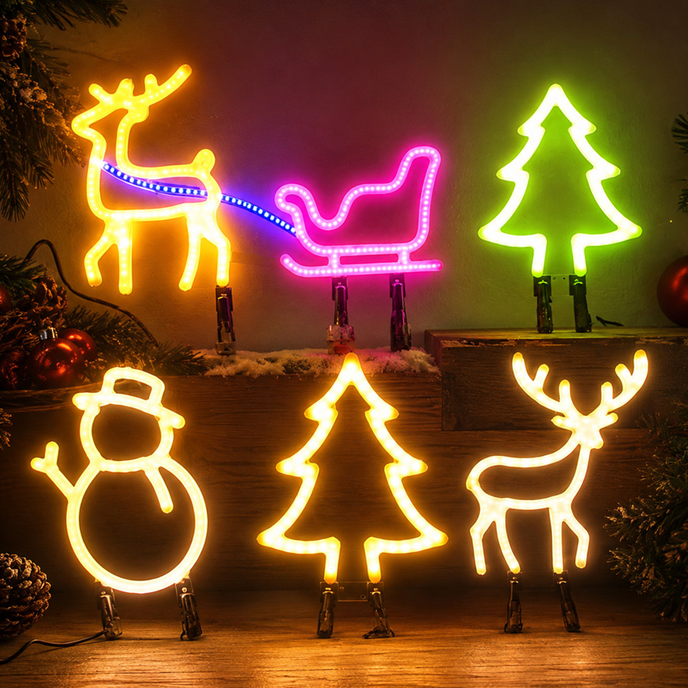 Christmas Decoration LED Neon  - Lighting Christmas Decor review and price