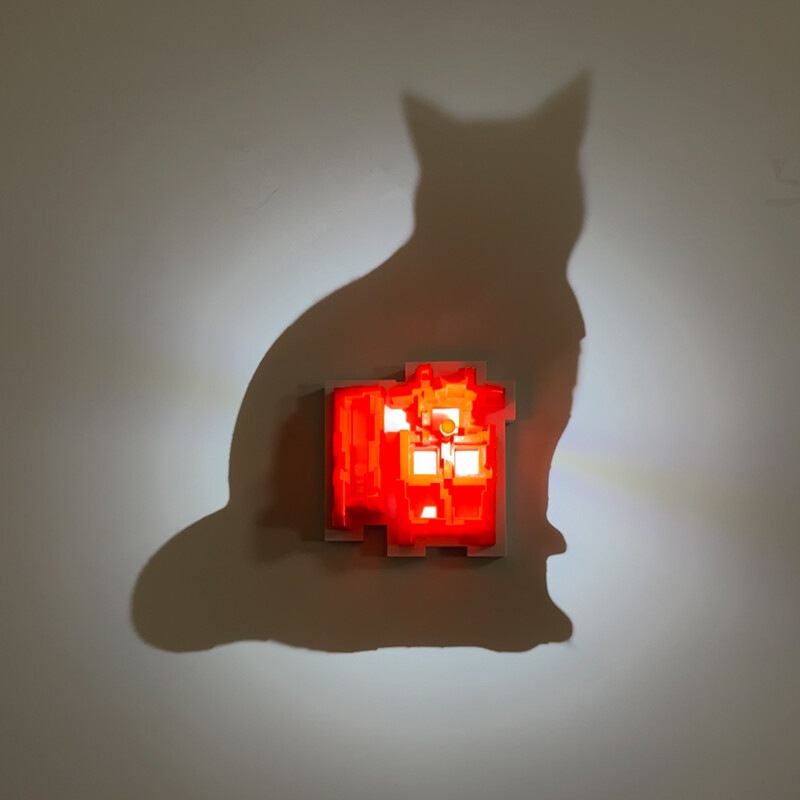 Dropshipping 3D Light Shadow N - Up Lighting Decor review and price