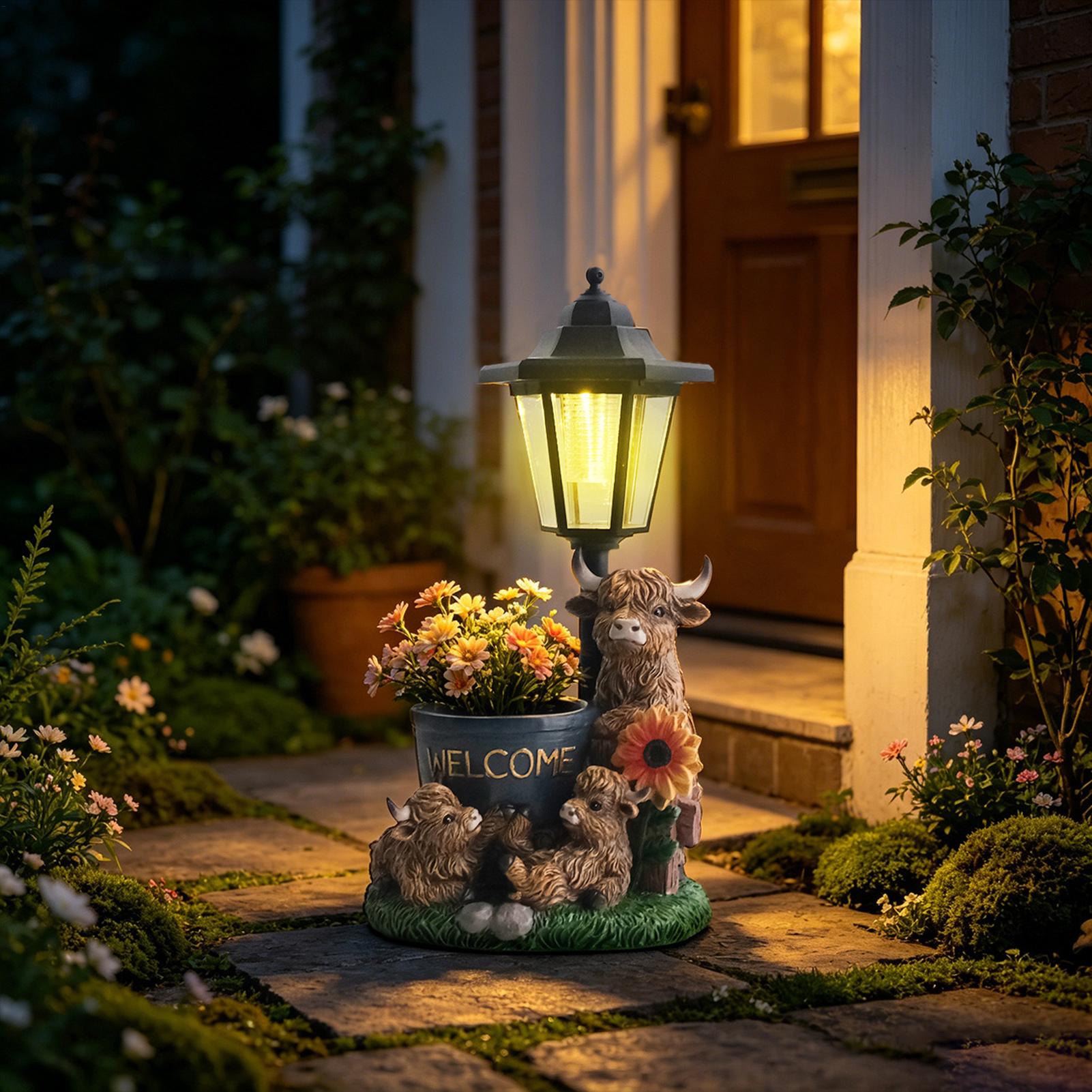 Solar Lawn Ornaments Decorativ - Up Lighting Decor review and price