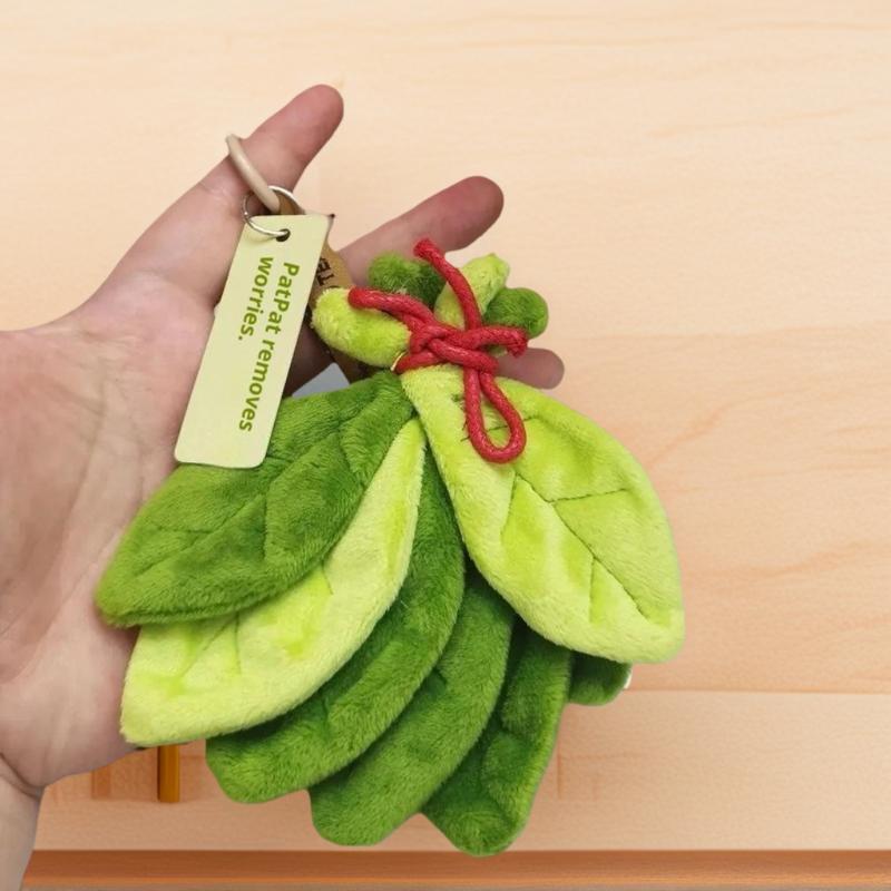1Pcs Pomelo Leaf Plush Pendant - Lighting Mcqueen Bedroom Decor review and price