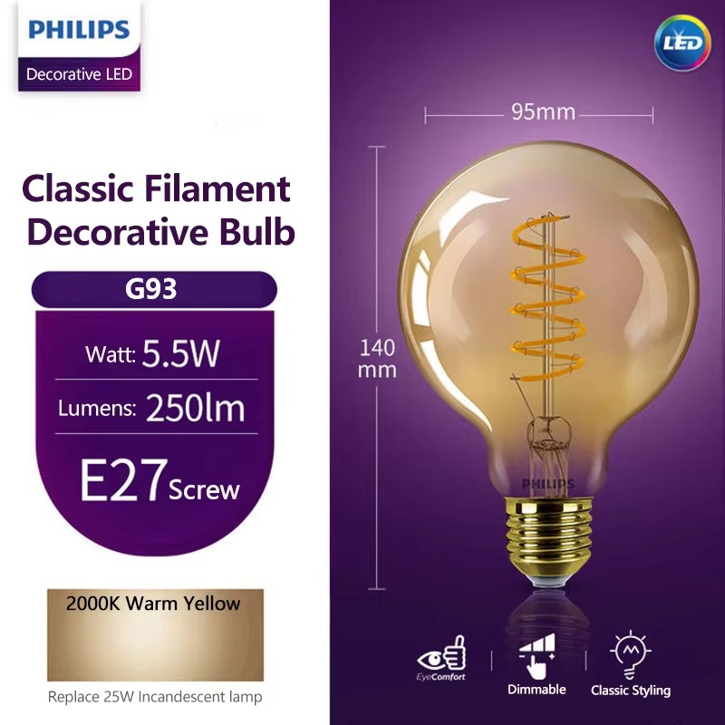 Philips Soft Amber 2000K LED D - Philips Bulb Led Classic review and price